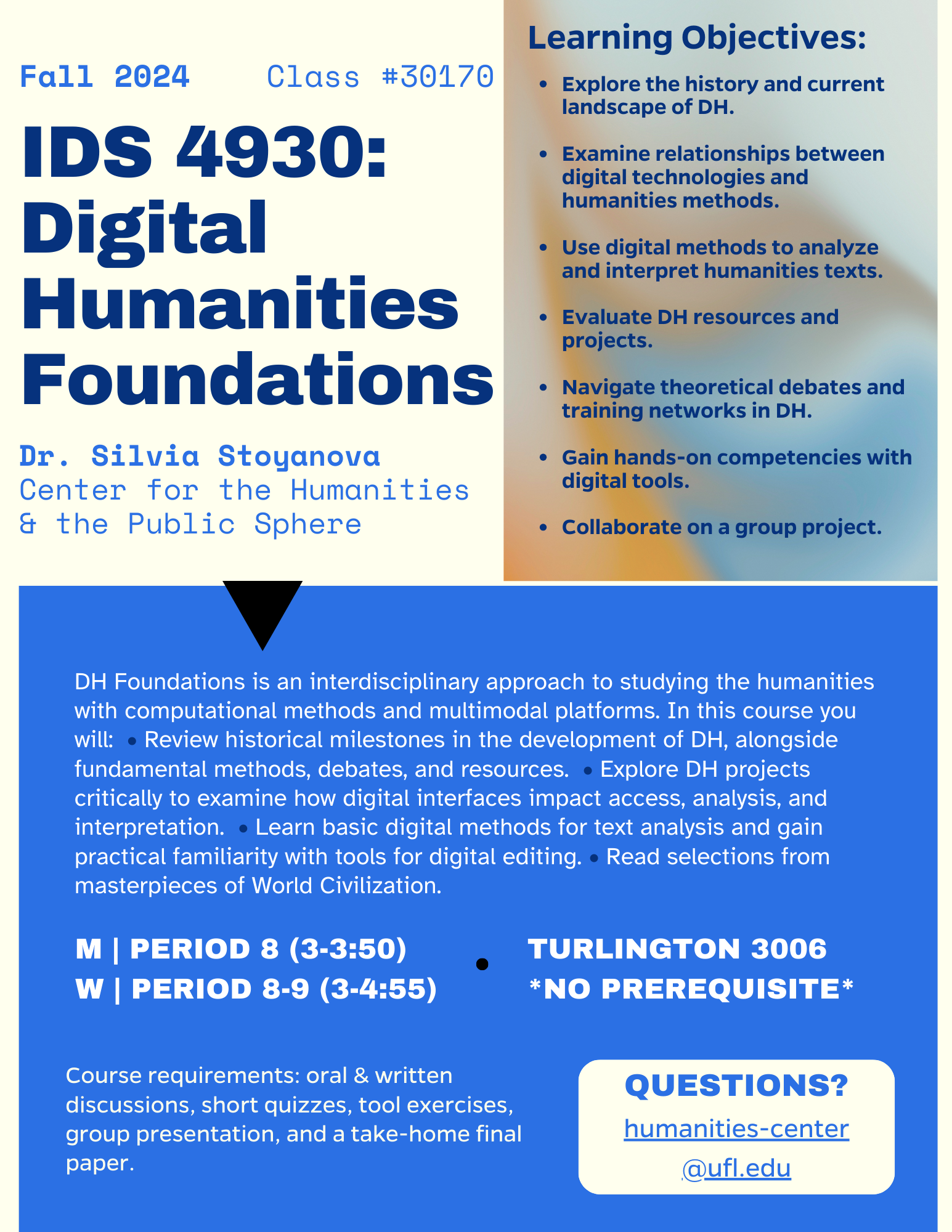 IDS 4930 Class Flyer