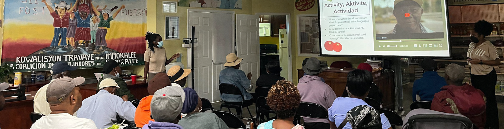 On January 28, 2023, the Haitian Creole Language Access Project facilitated a 2 hour