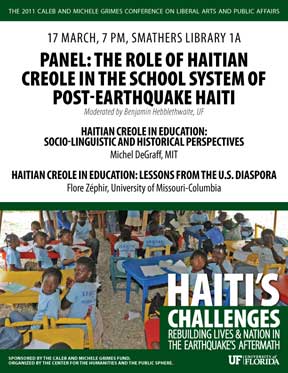 Haiti School System Talk Banner