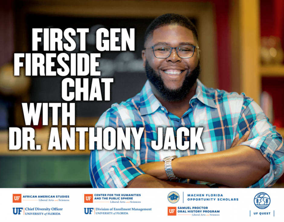 First Gen Fireside Chat With Dr. Anthony Jack Center for the
