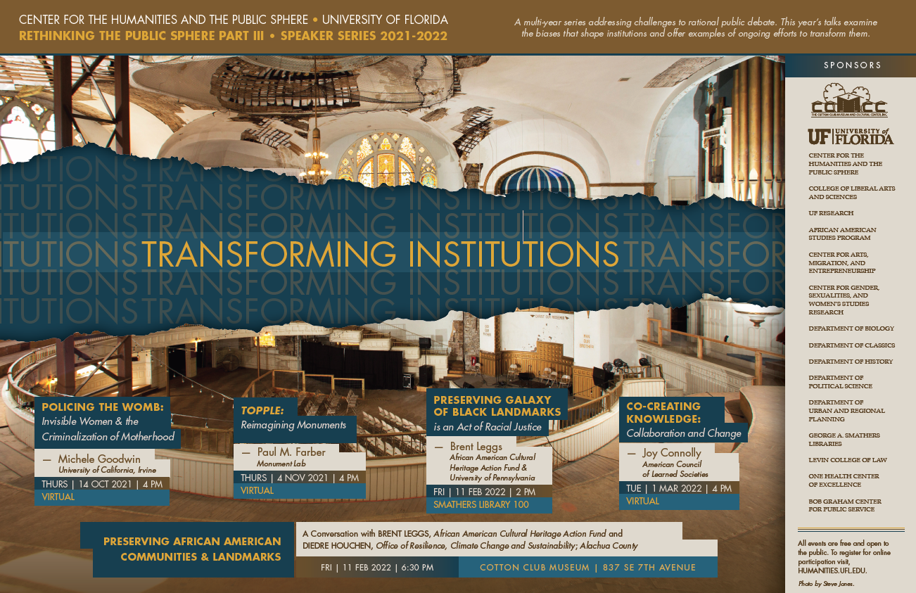 transforming institutions poster