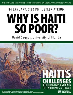 Why is Haiti So Poor? Talk Banner